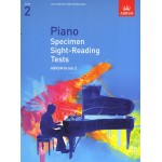 ABRSM Piano Specimen Sight Reading Tests: From 2009 (Grade 2)